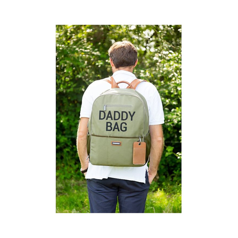 Zaino Fasciatoio Daddy Bag Kaki Childhome - Decochic