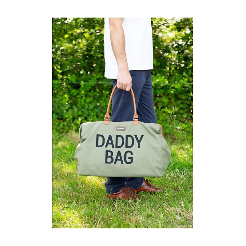 Daddy Bag con Fasciatoio Kaki Childhome - Decochic