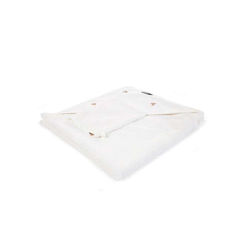 Kit Bagno Neonato con Cuori Childhome - Decochic
