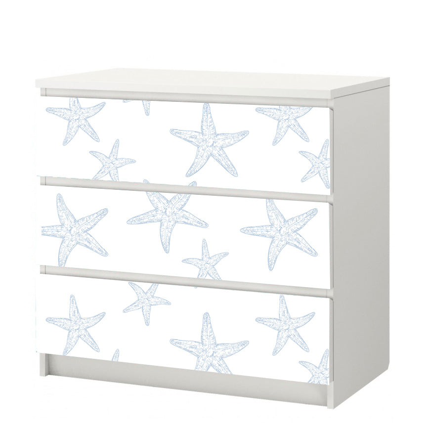Carta Adesiva Starfish - Più Colori Disponibili - Decochic