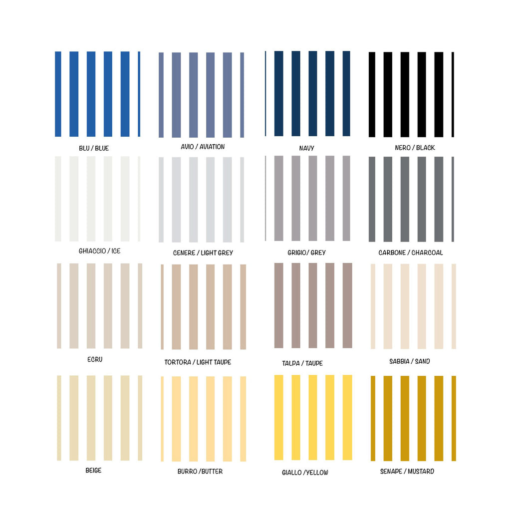Pellicola Autoadesiva Righe Piccole- Più Colori Disponibili - Decochic