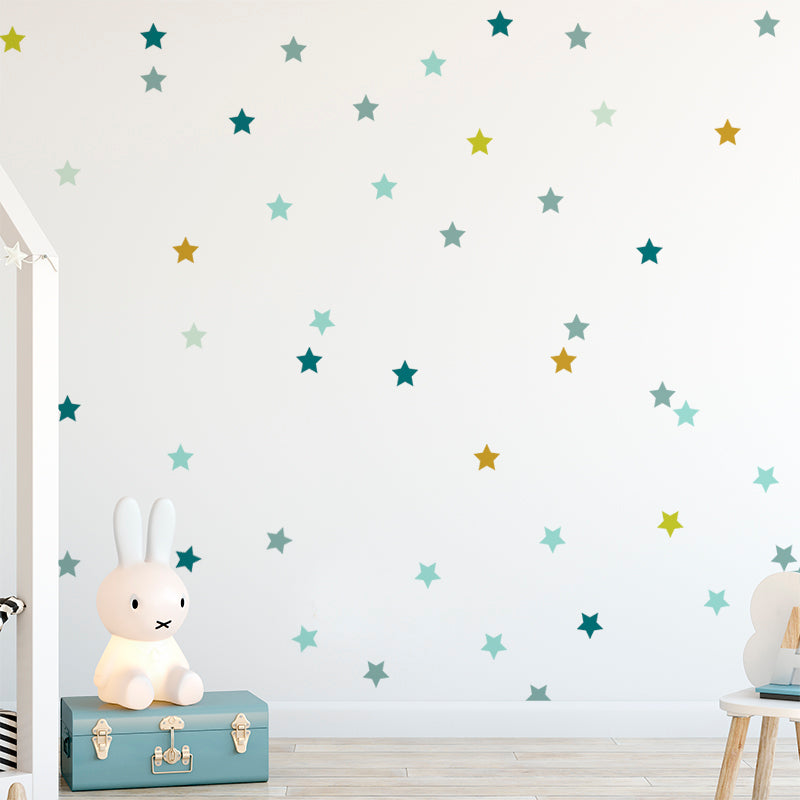 Adesivo murale con stelle, decalcomania murale a stella, decalcomania in vinile, adesivi murali per ragazze, decorazioni per bambini, cameretta per bambini - Italia Adesivo murale con stelle, decalcomania murale a stella, decalcomania in vinile, adesivi murali per ragazze, decorazioni per bambini, cameretta per bambini - Italia